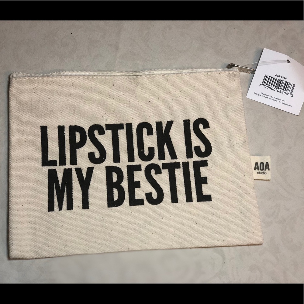 Canvas Makeup Bag